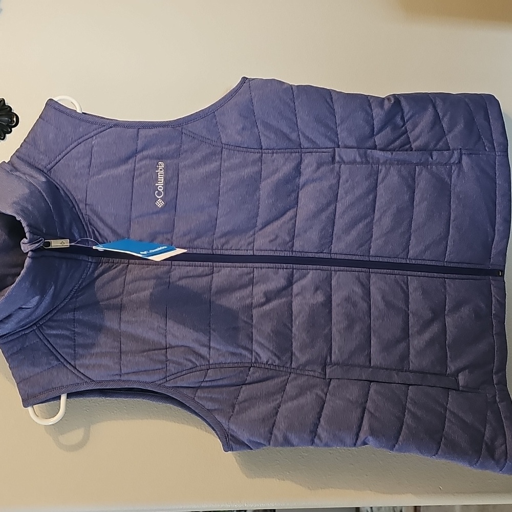 Columbia Purple Quilted Vest